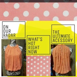 Polka Dot Halter Top